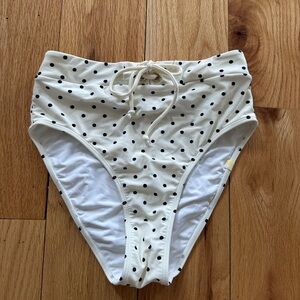 Summersalt Polka Dot High-Waisted Bikini Bottoms size 2